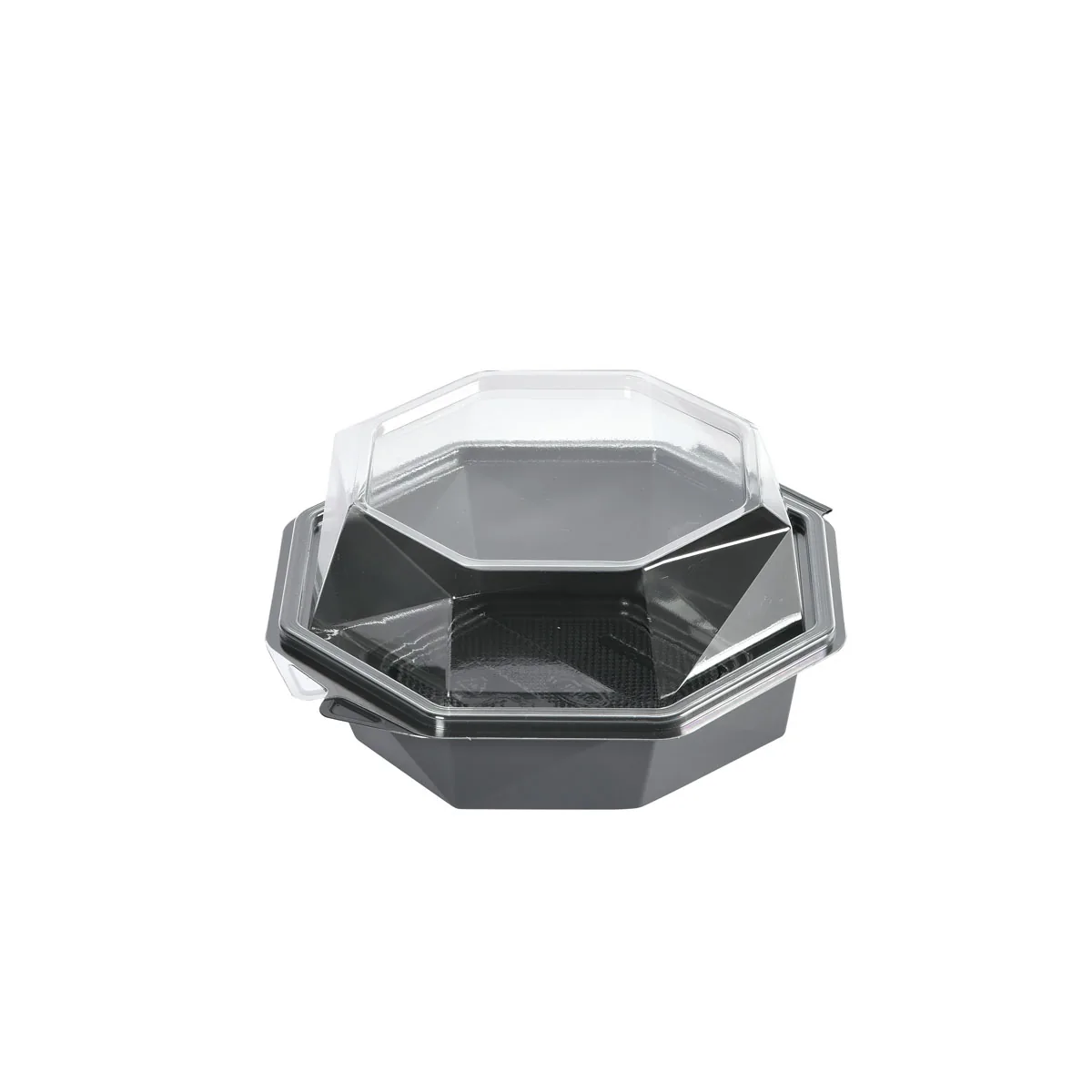 Octaview 540 ml · 160×160×80 mm · Grau · APET