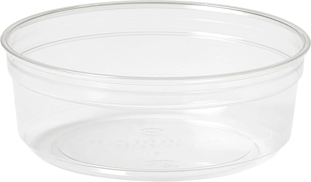 Deli-Schale Crystal 250 ml Transparent ungeteilt