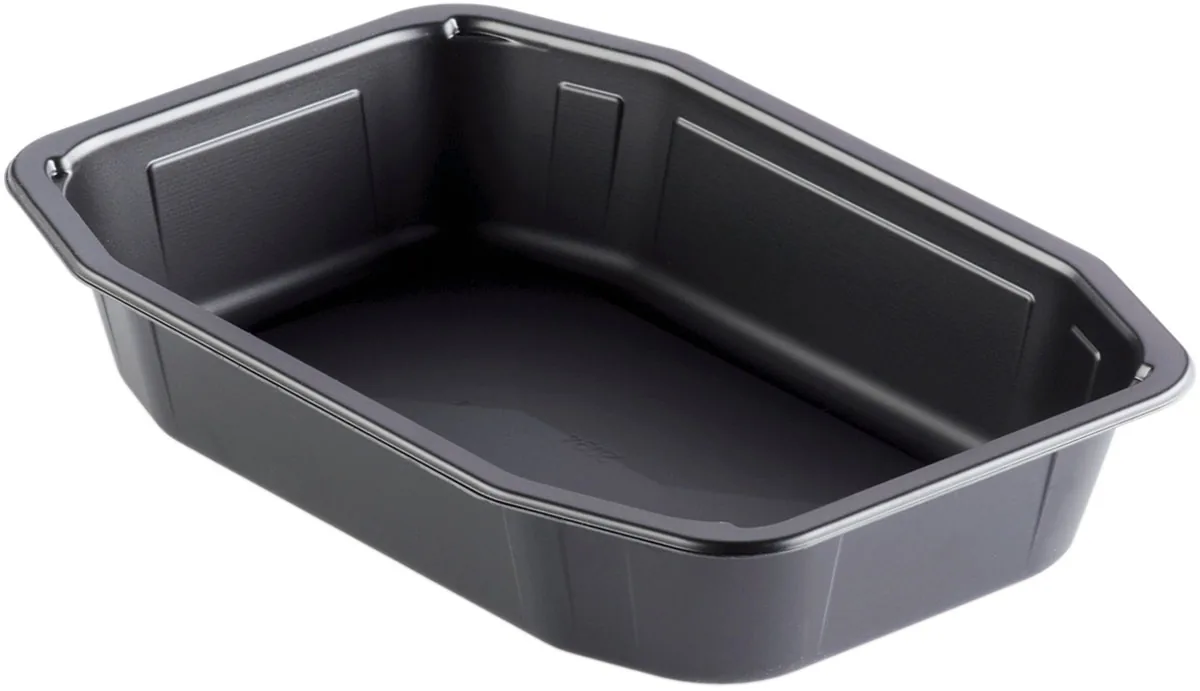 Menüschale HMR 215×148 mm · Schwarz · PP