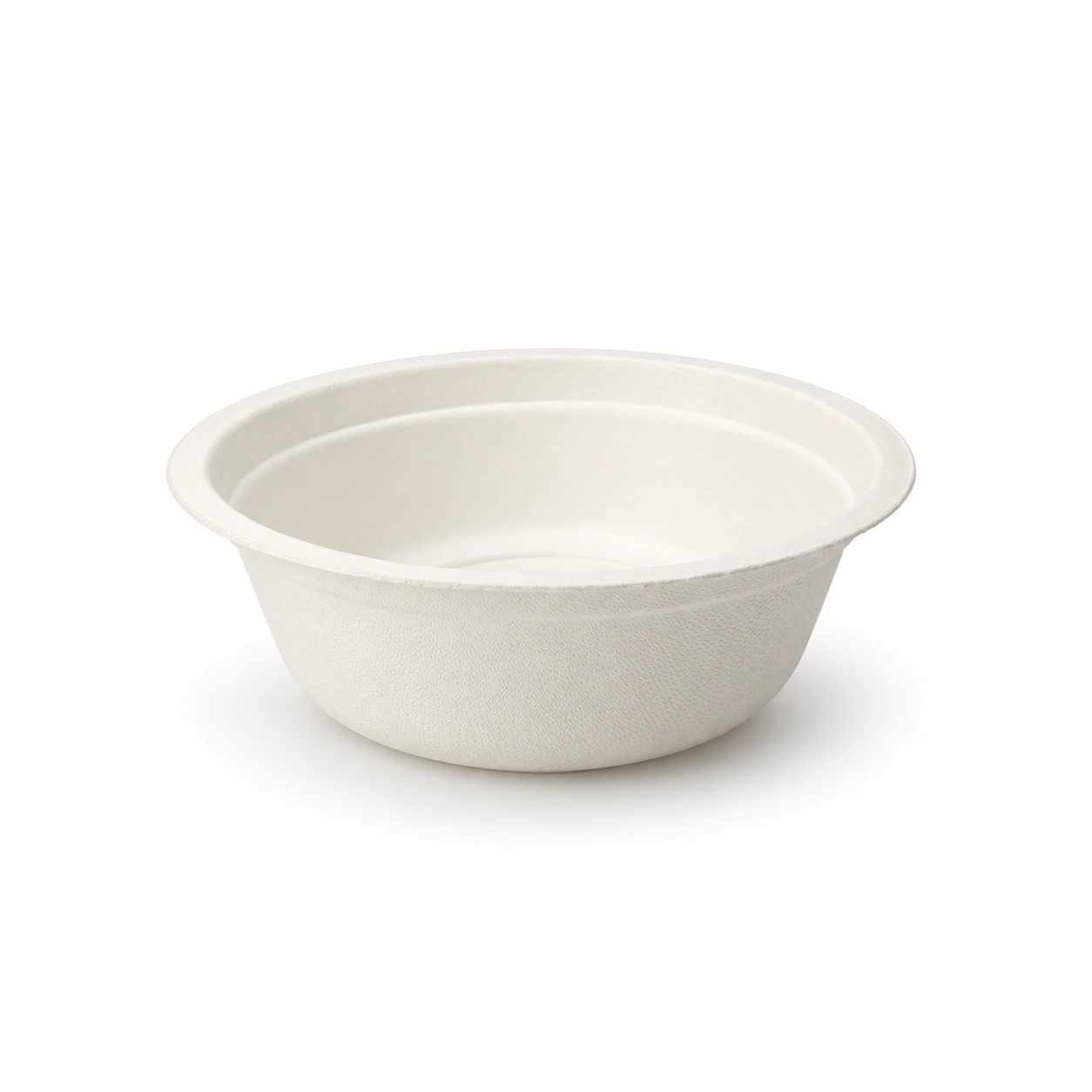 Terrine 350 ml · Weiß · Bagasse - Tief