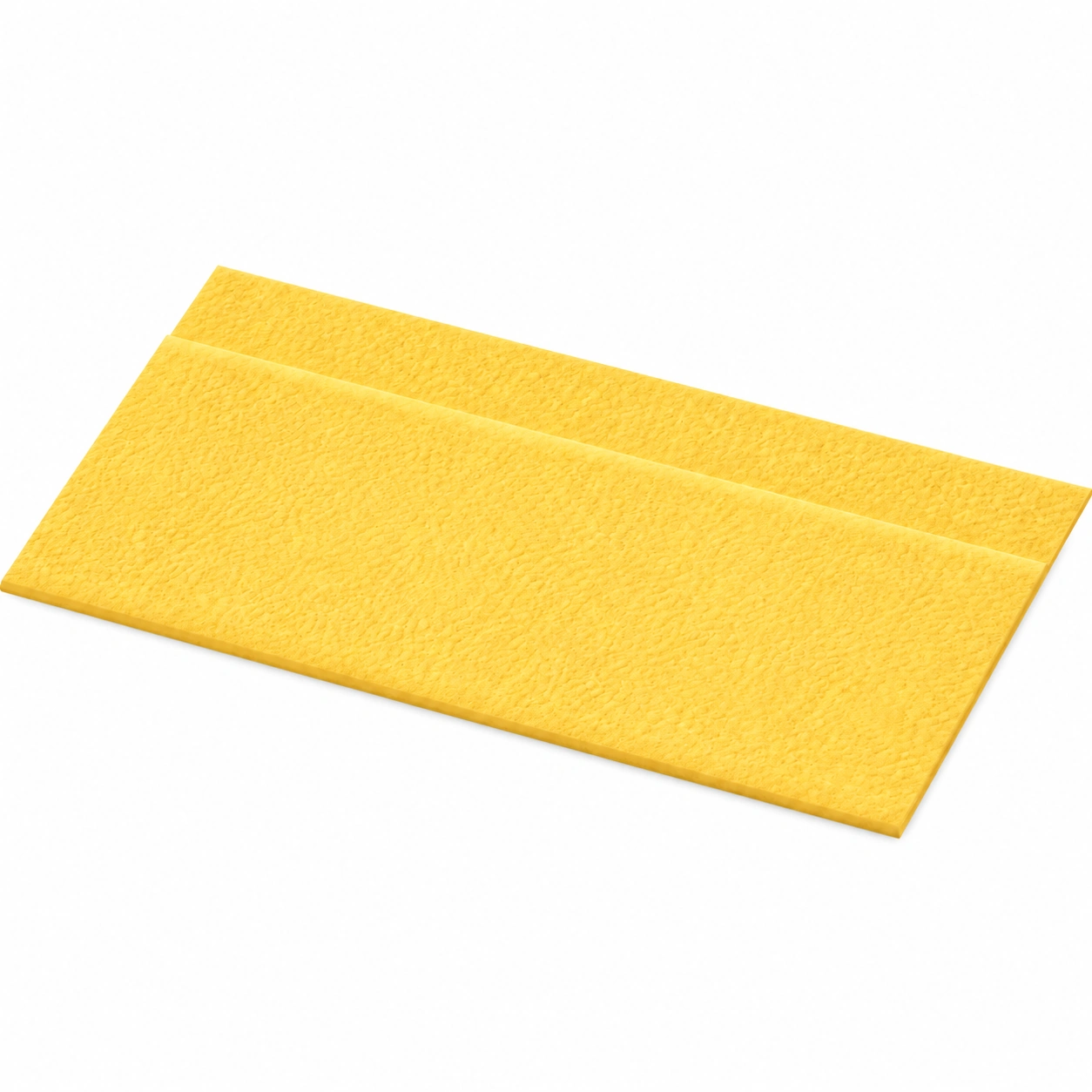 Serviette · 33×32 cm · Gelb · 1-lagig · Spenderfalz · Tissue