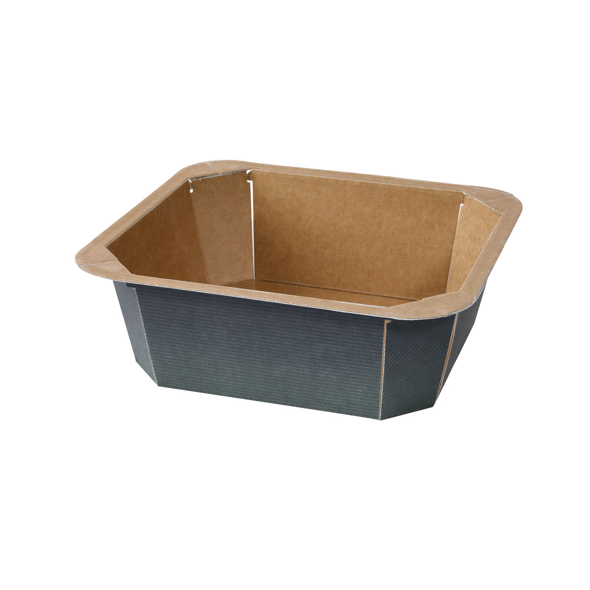Forum Pappbox 178×165×59 mm Braun ungeteilt