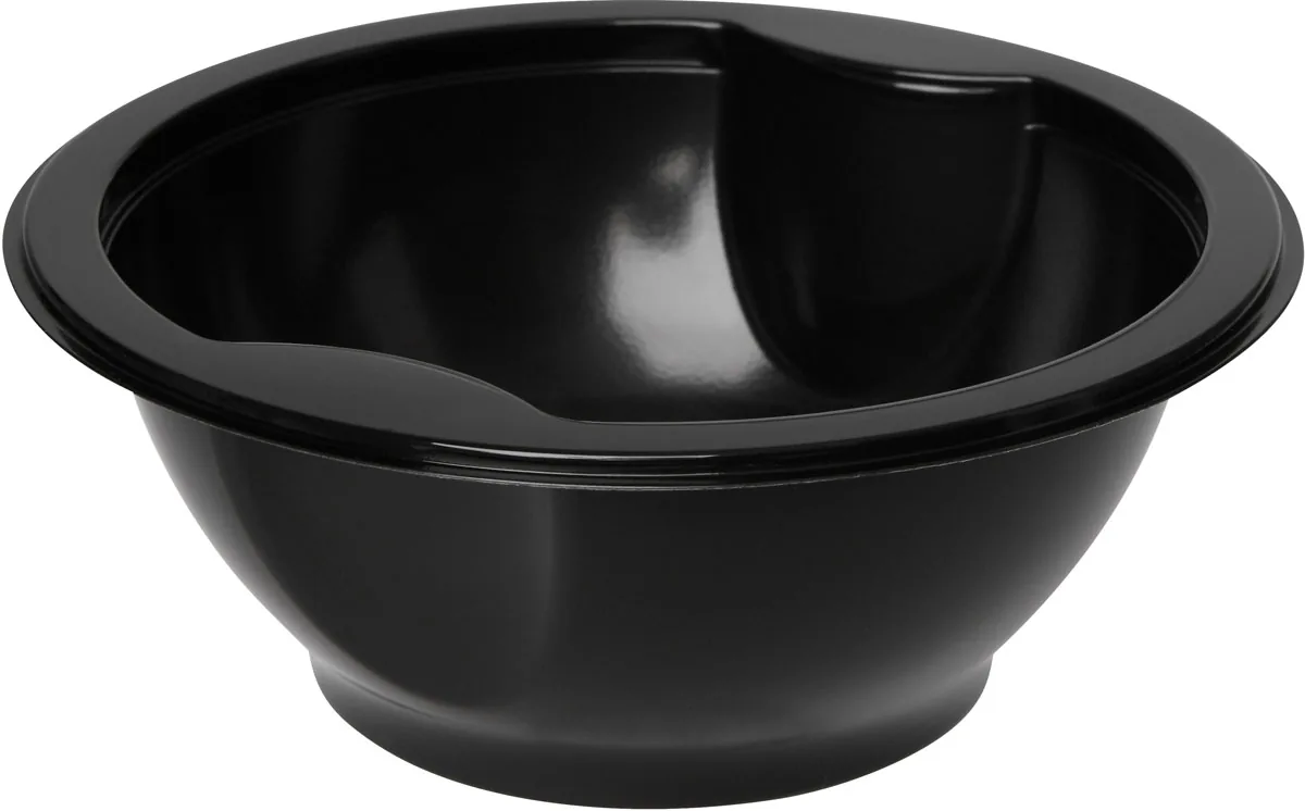 Multi-Schale 500 ml · 153×153×60 mm · Schwarz · PP/Mineral