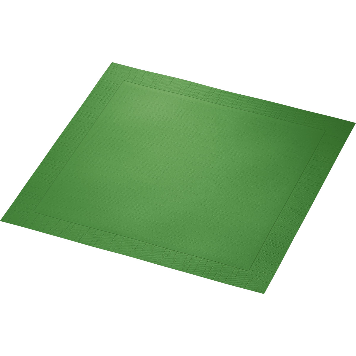 Serviette · 40×40 cm · Leaf Green · 4-lagig · 1/4 Falz
