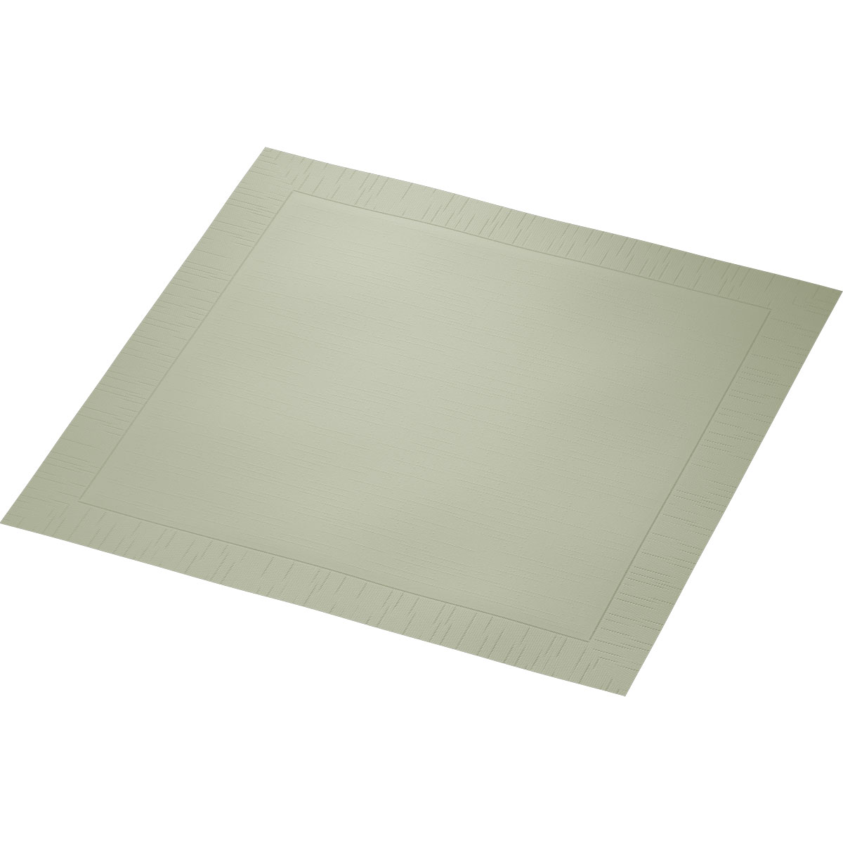 Serviette · 40×40 cm · Pistaziengrün · 4-lagig · 1/4 Falz