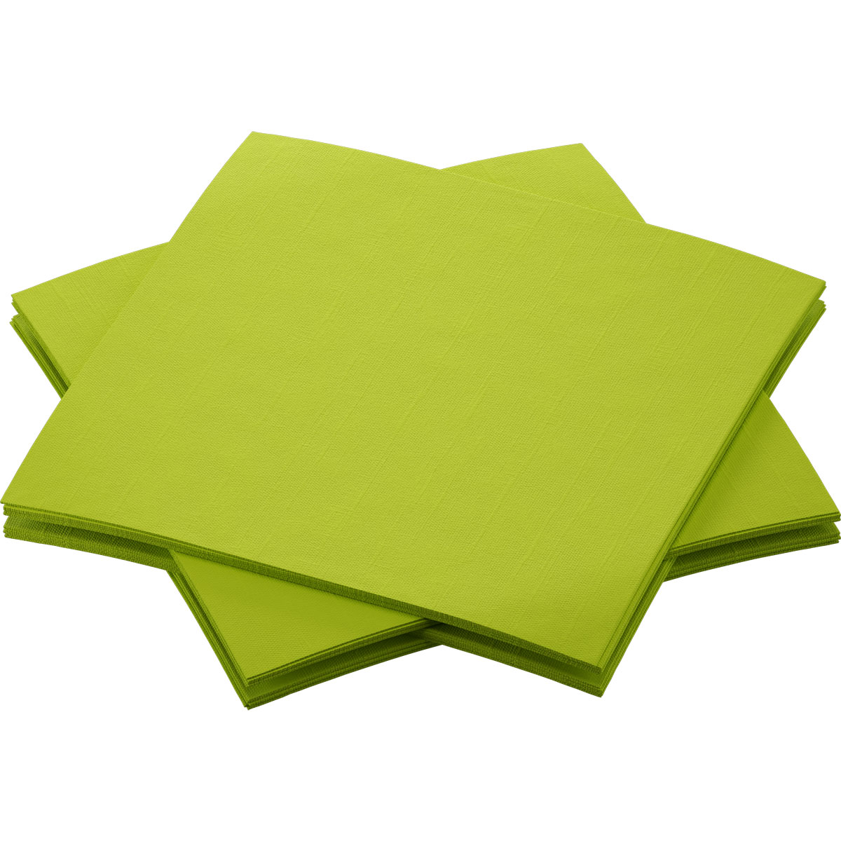 Serviette Dunisoft Bio · 20×20 cm · Kiwi · Airlaid