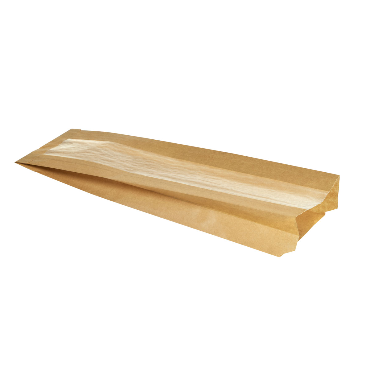 Baguettetüte (Bakery Bag) 10 x 5 x 37 cm Braun