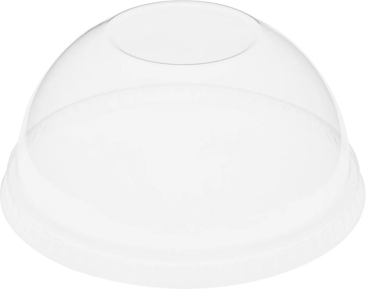 Kuppeldeckel · 94×94×50 mm · Transparent · rPET