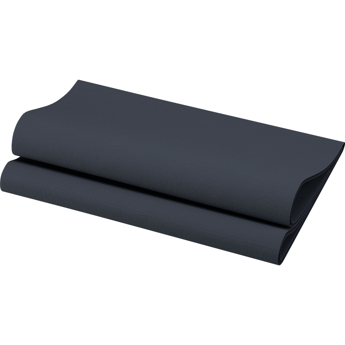 Serviette Dunisoft Bio · 40×40 cm · Schwarz · Airlaid