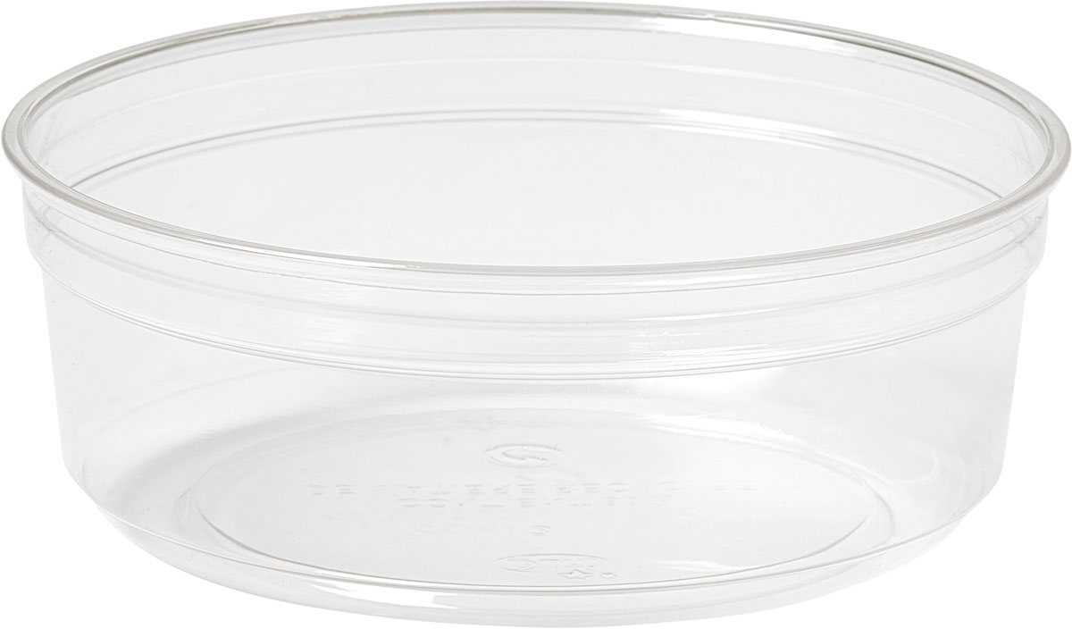 Deli-Schale Crystal 250 ml Transparent ungeteilt